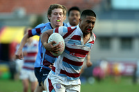 Game photo from the Hong Kong NSW Schoolboys Rugby Sevens 2013 Championship