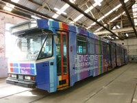 Melbourne trams wrapped in Hong Kong branding
